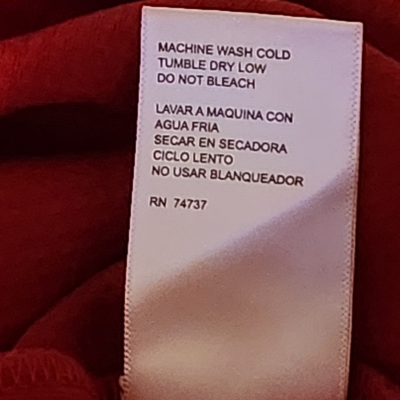 NWT Shelby & Palmer Womens Sz 3X Dress Strappy Sleeve Red Stretch - Picture 9 of 9